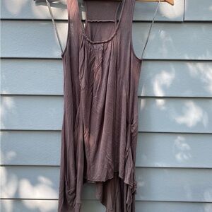 Atmosphere Chocolate Brown Sleeveless Top